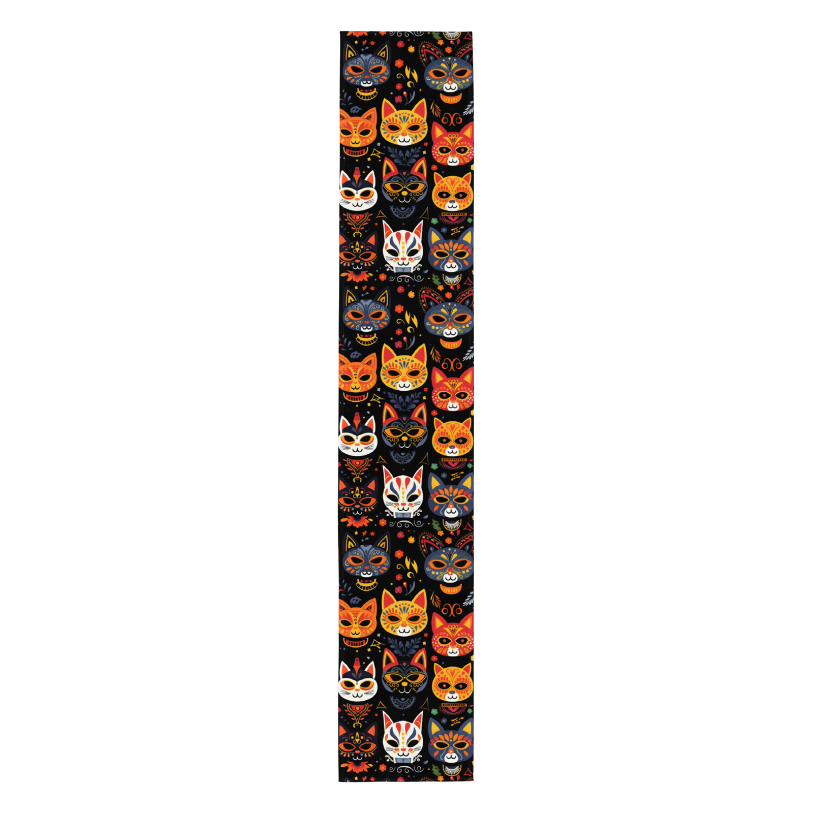 Table runner | Gatos del Dia de los Muertos