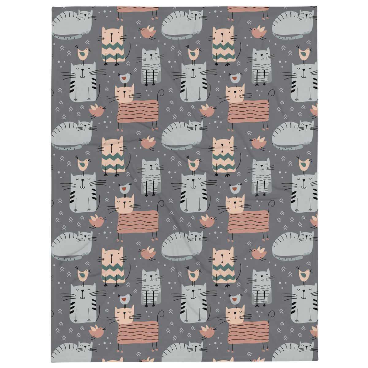Cat Throw Blanket