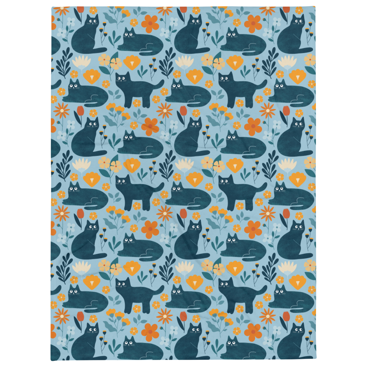 Cat Throw Blanket