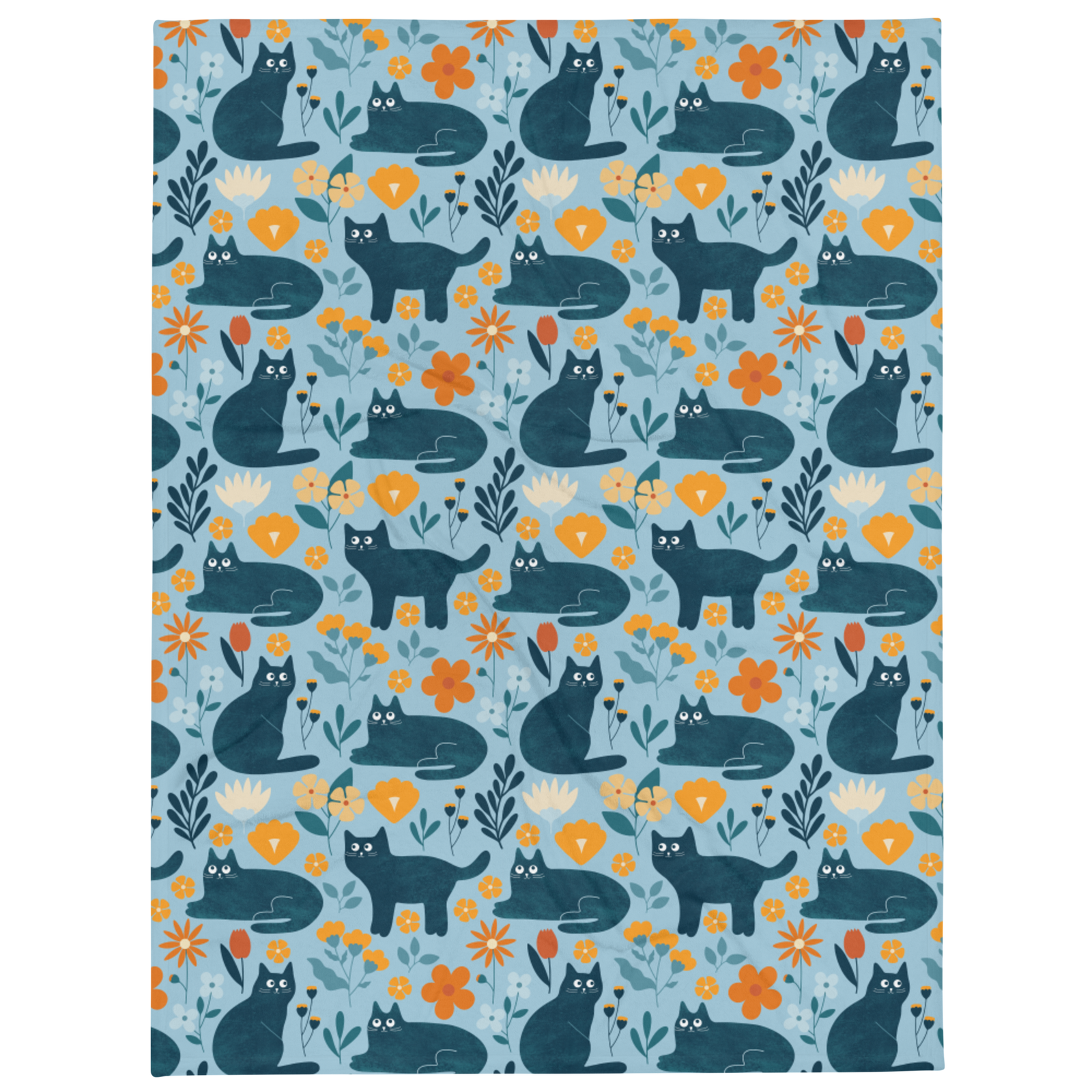 Cat Throw Blanket