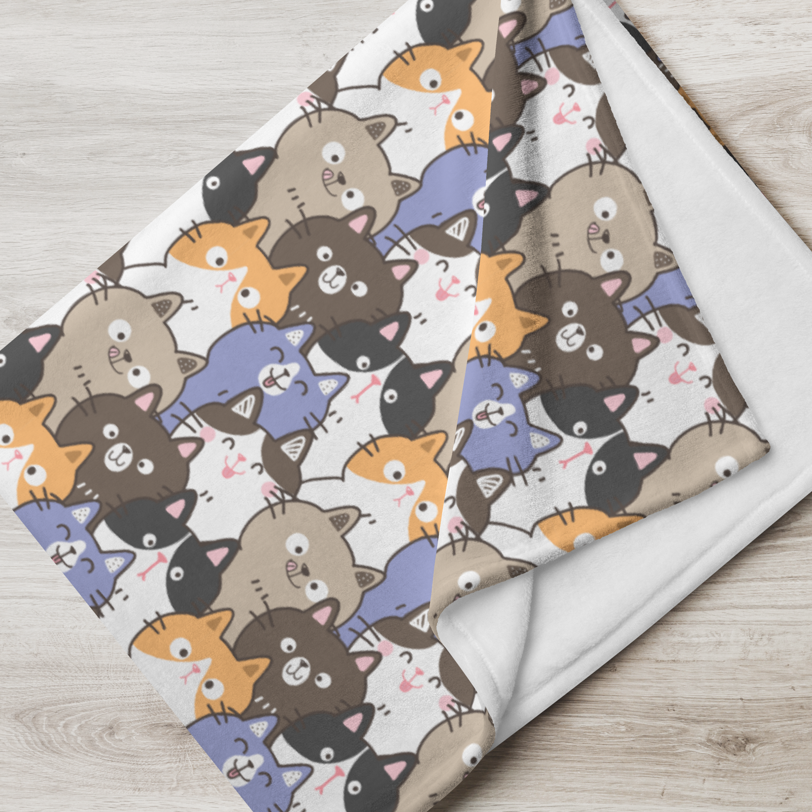 Cat Throw Blanket