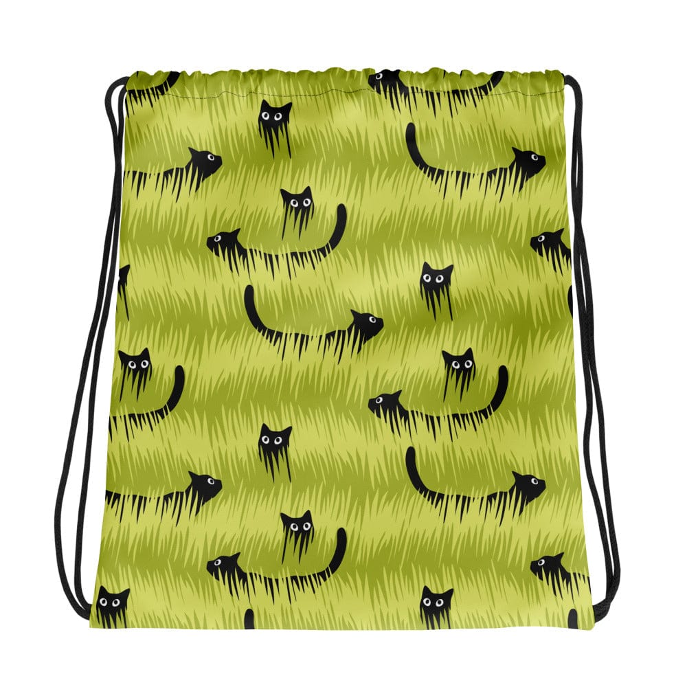 Black Cat Drawstring Bag | Backpack