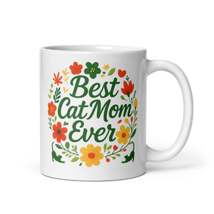 ProdBest Cat Mom Ever 11 oz Cat Mug