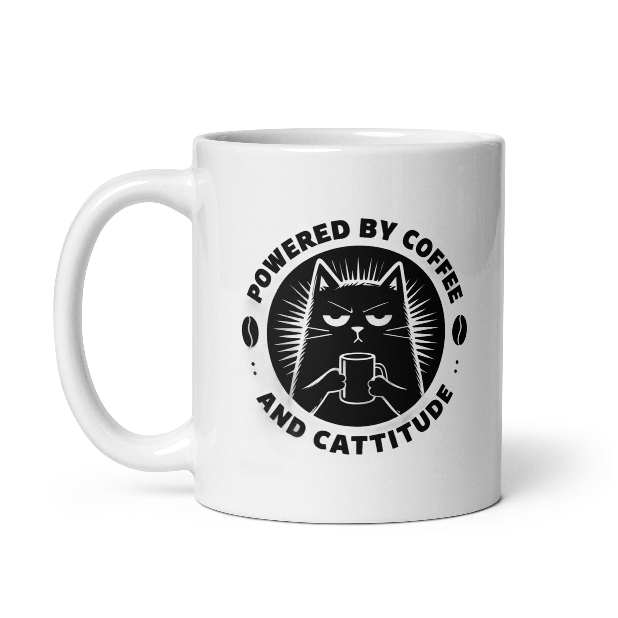 Cat Mugs | Powered By Coffee and Cattitude!