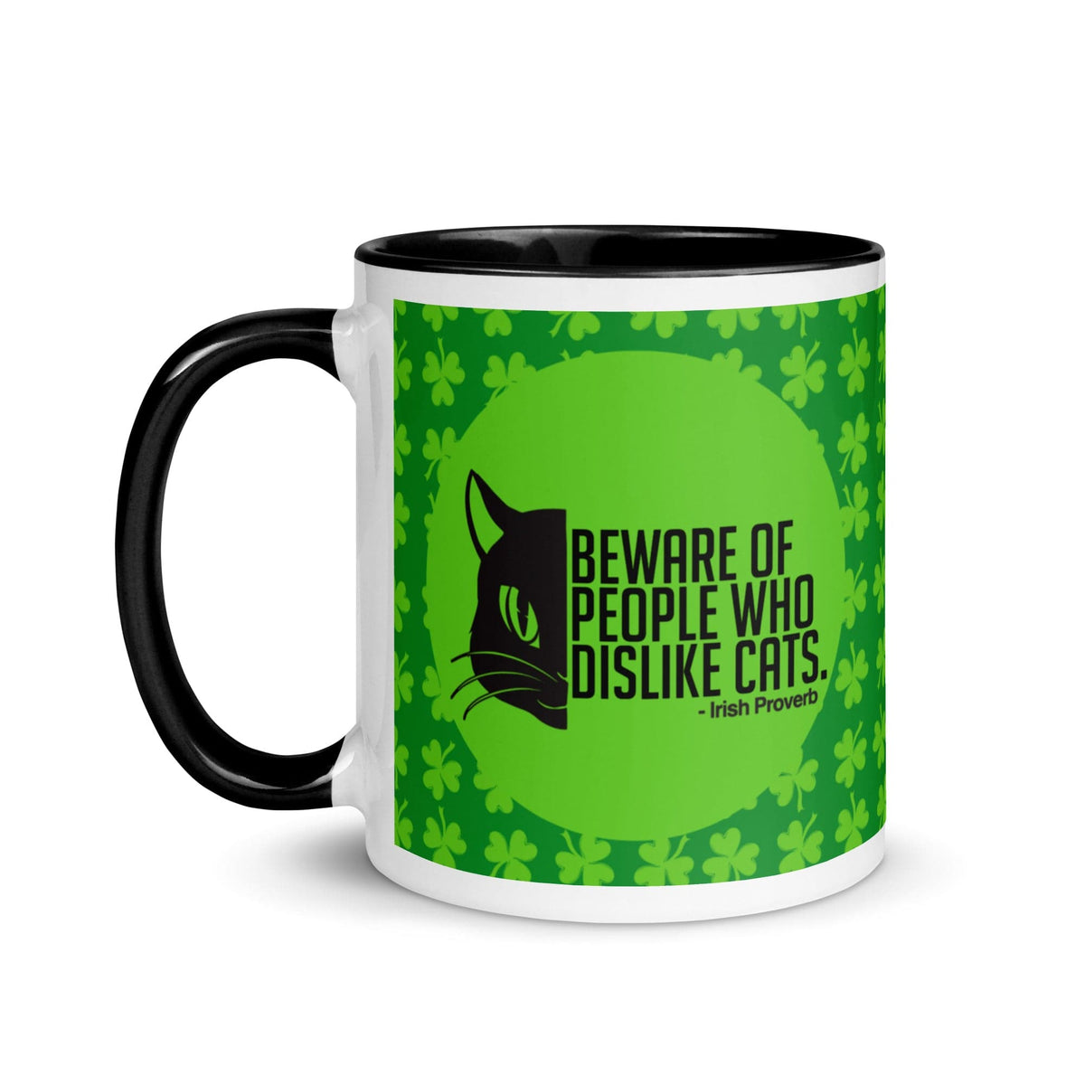 St. Patrick&#39;s Day Cat Mug