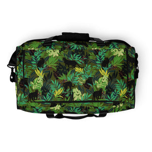 Cat-Themed Duffel Bag | Jungle Panther. Top