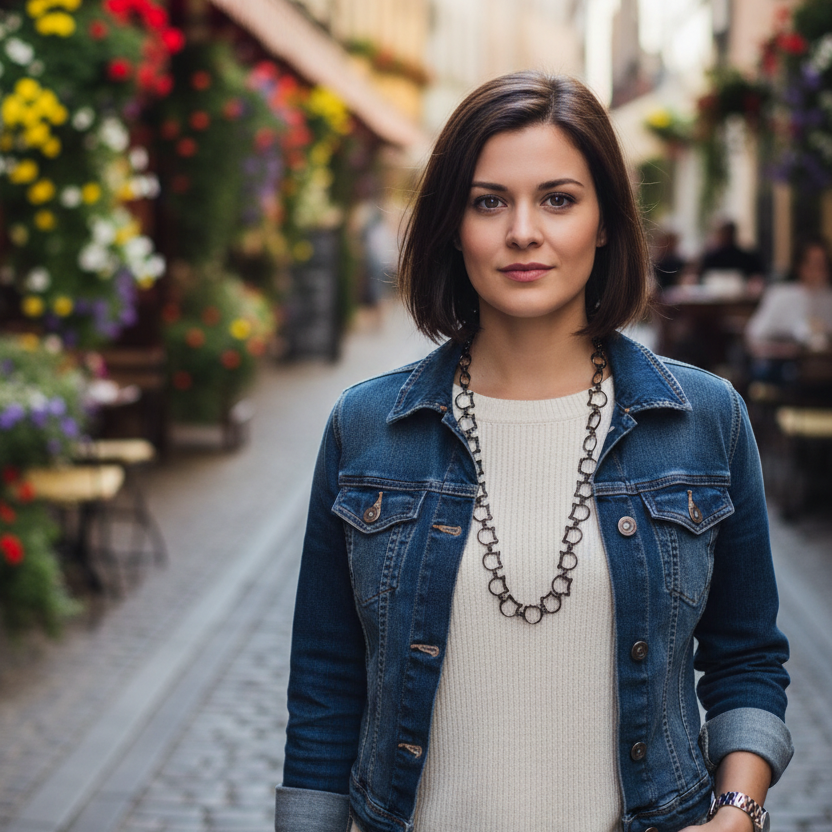 Cat Head Chain Link | Necklace