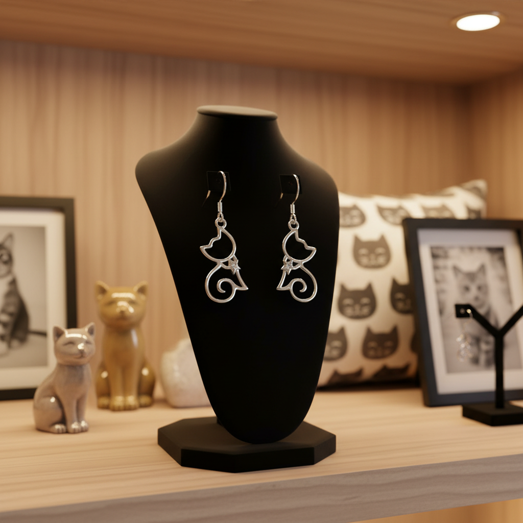 Shining Star Earrings | Sterling Silver