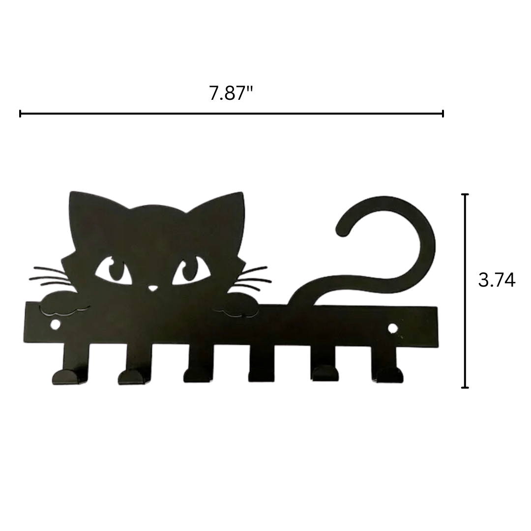 Black Cat Key Holder