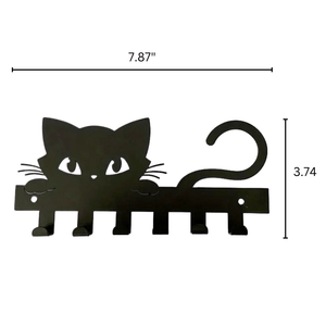 Black Cat Key Holder