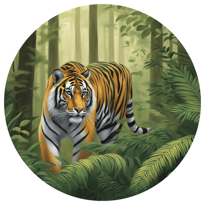 Six Tiger Stickers