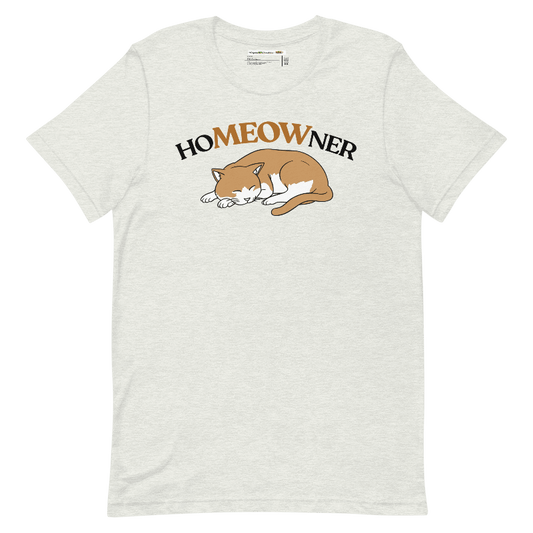 Cat T Shirt | HoMEOWner. Ginger 