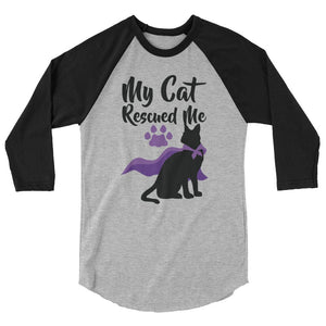 Cat-T-Shirt-My-Cat-Rescued-Me