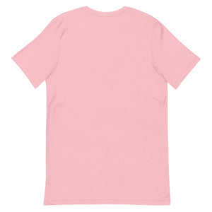 Irish Proverb Cat T-Shirt Pink.  Back