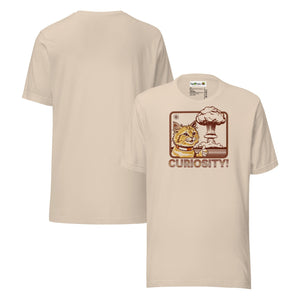 Curiosity Cat T-Shirt Front and Back