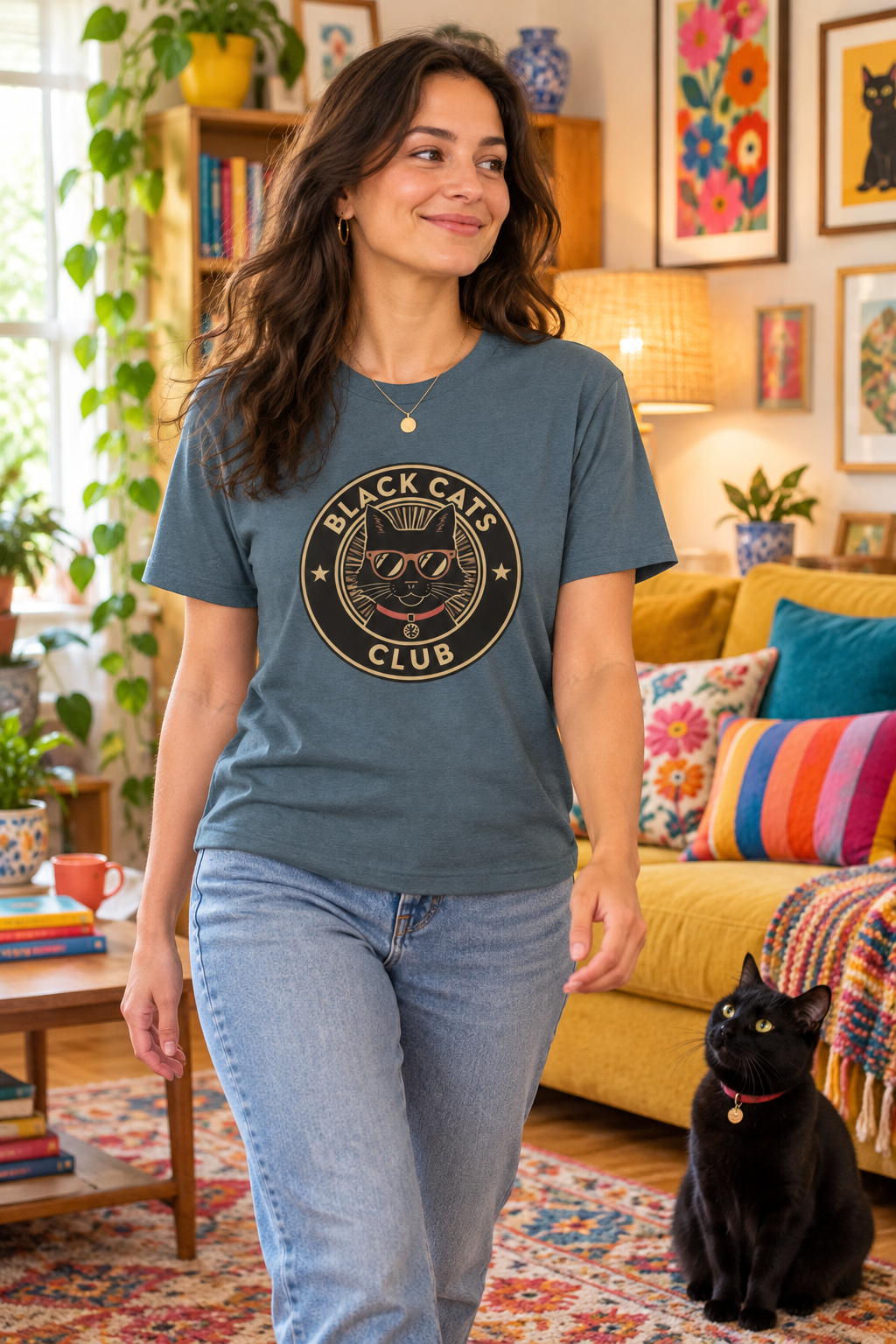 Black Cats Club | Official T-Shirt
