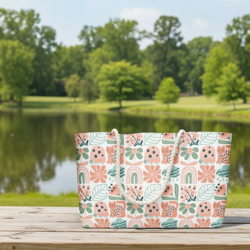 Weekender Tote | Coastal Cats