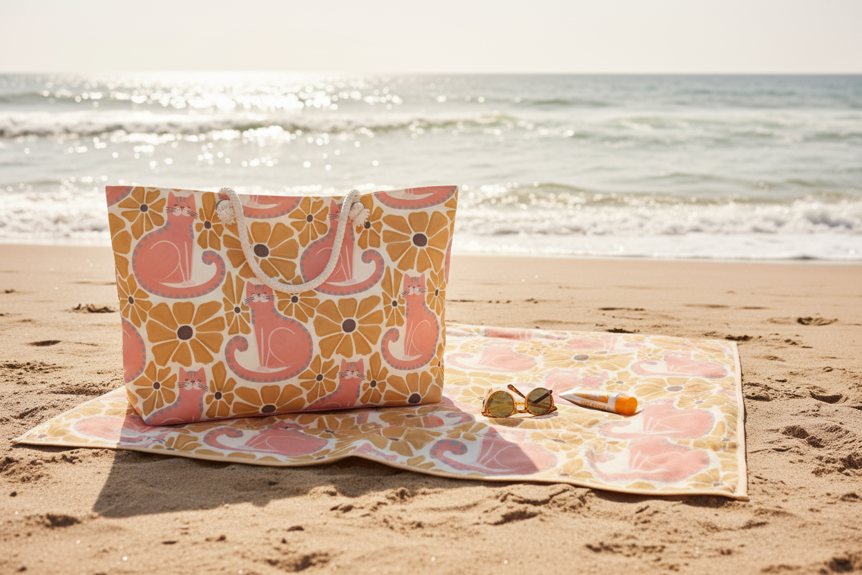 Weekender Tote | Beach Cats