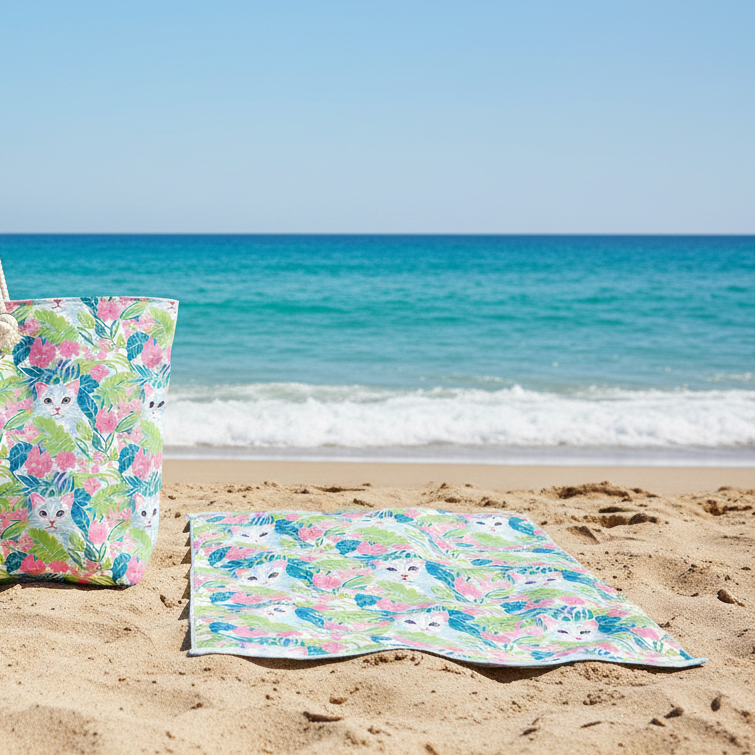 Beach Towel | Florida Cats