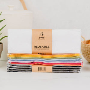 Reusable Paper Towels | Zero Waste Reusable Towels