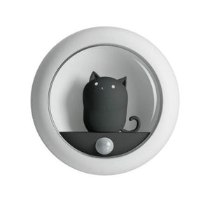 Black Cat Motion Sensor Night Light-Triple T Studios