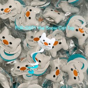FUR-OSTY the Snow Cat Toy
