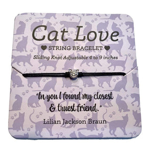 Cat Love String Bracelet.  