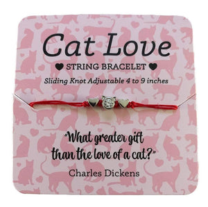 Valentine Cat Friendship Bracelet