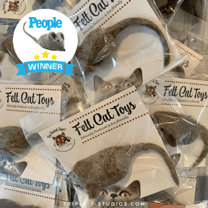 Felt Mouse Cat Toy | The Tiniest Tiger