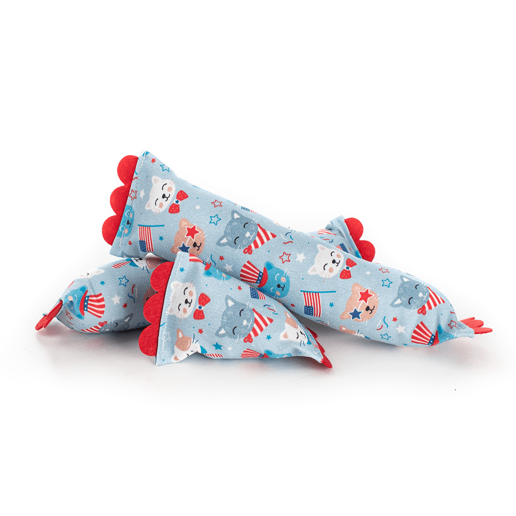 Patriotic Cat Toys-Made in USA