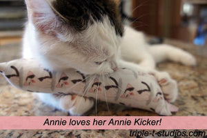 Cat Toys- Annie Catnip Kicker - Triple T Studios - 5