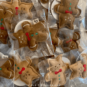 Gingerbread Cat Toys | The Tiniest Tiger