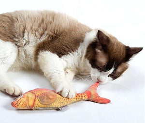 cat toys- gold fish