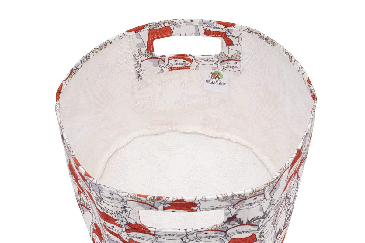 Holiday Cat Canvas inside view