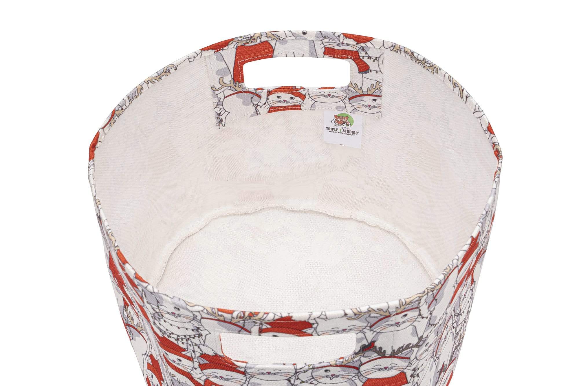 Holiday Cat Canvas inside view