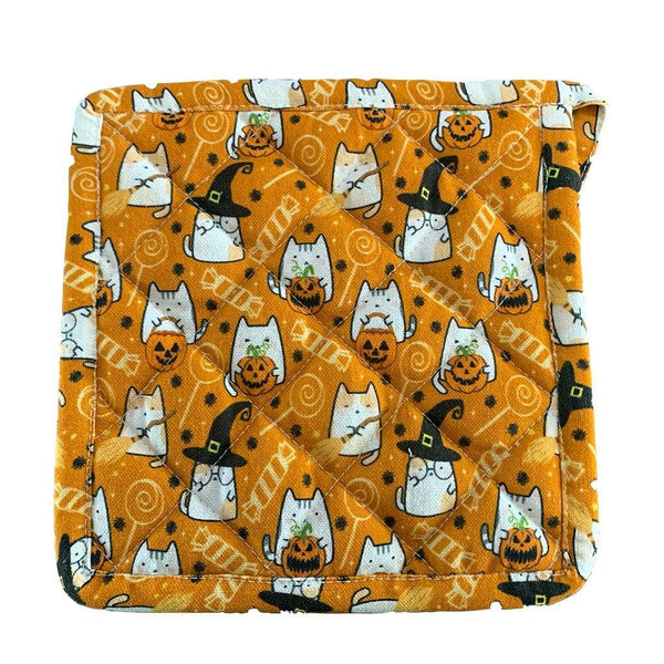 Cat Hot Pads-100% Cotton Hot Pads - Triple T Studios