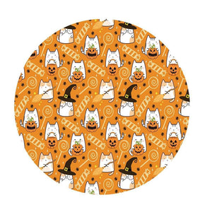 Halloween Cat Coasters.  Made in USA