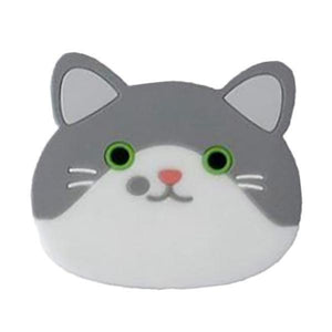 Gray Cat Coaster
