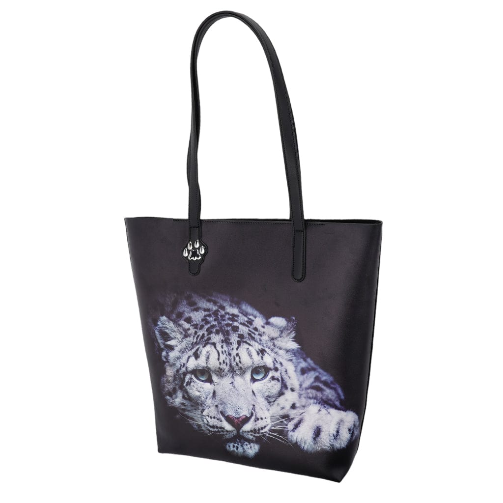 Snow Leopard Tote | Cat Tote | Vanishing Species Collection