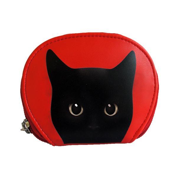 Buy Colorful Cat Design Genuine Shantiniketan Leather Small Coin Purse for  Girls and Women at Amazon.in