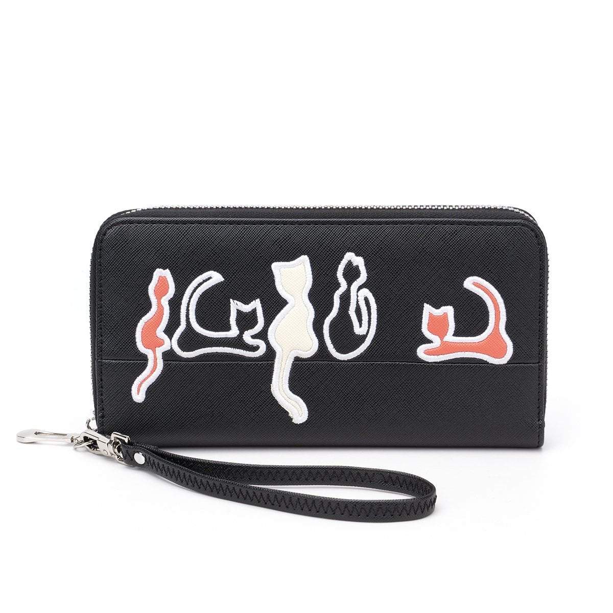 Refined Cat Wallet | Black