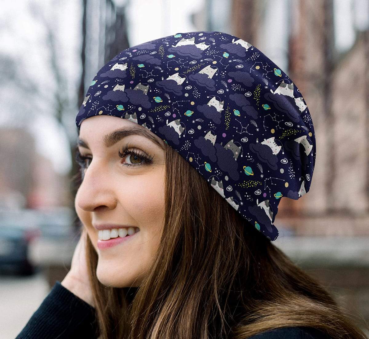 Colorful Cat Buff/Scarf