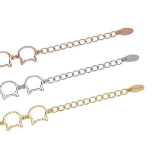 Cat Jewelry- cat bracelets/chain link design