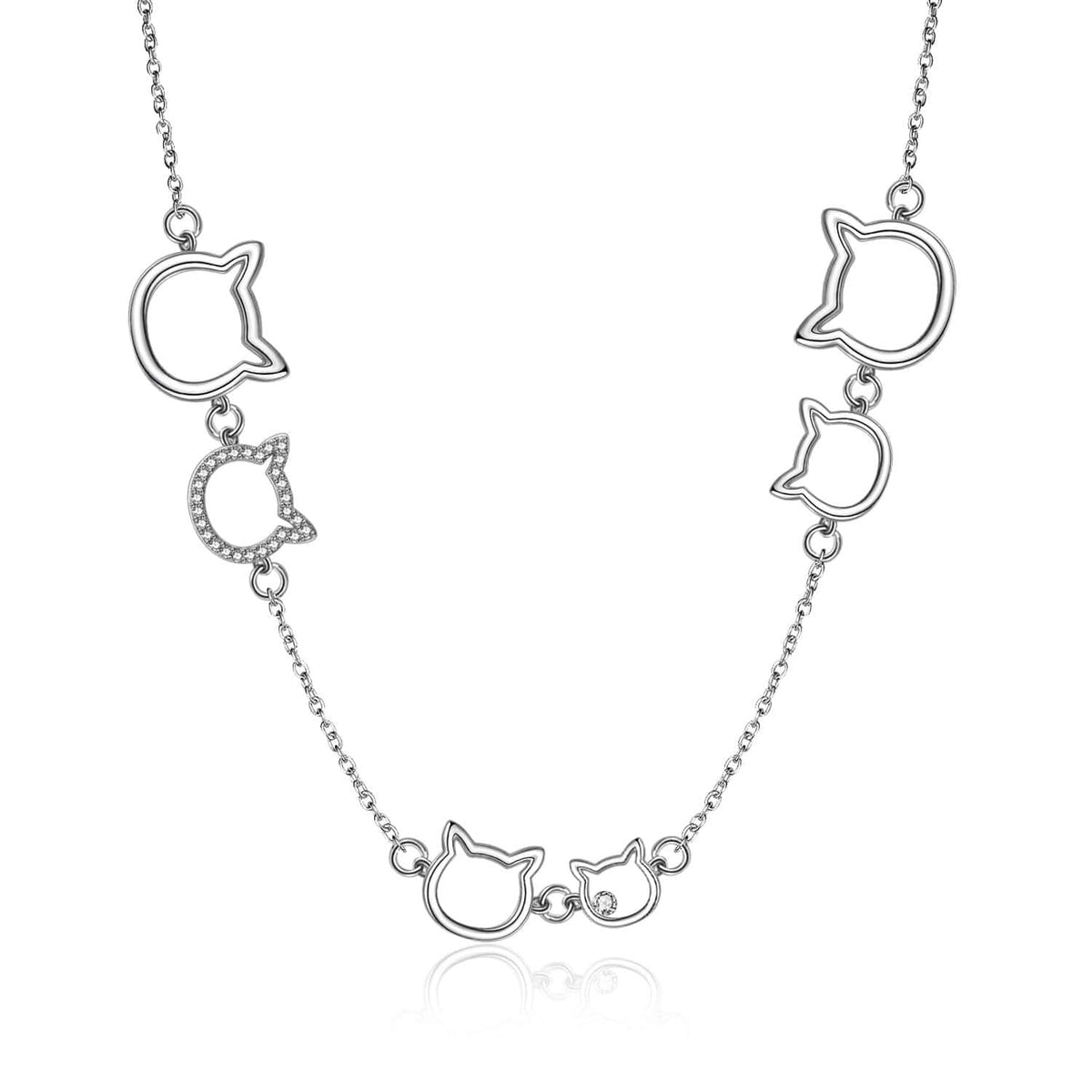 Cat Station Necklace