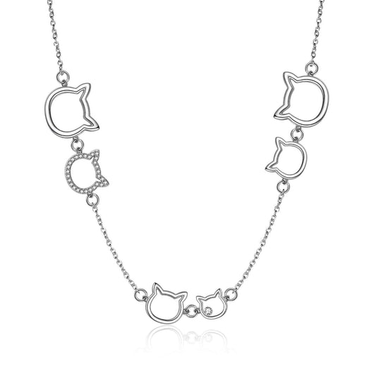 Cat Station Necklace