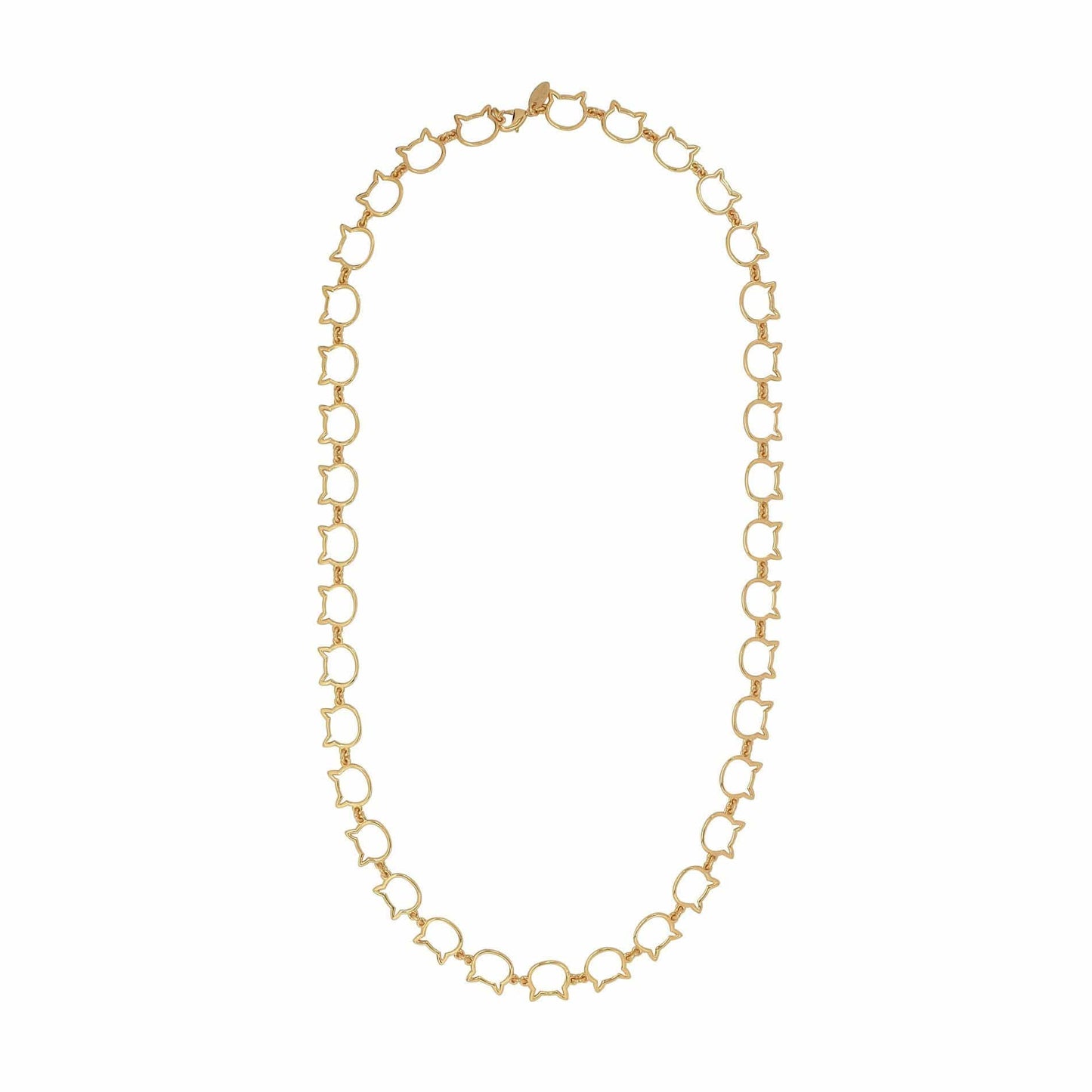 Cat Jewelry | gold cat necklace