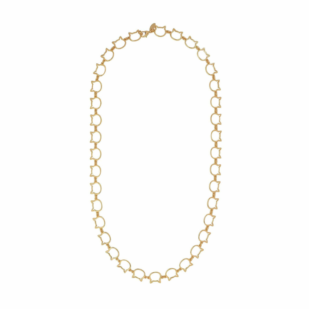 Cat Jewelry | gold cat necklace