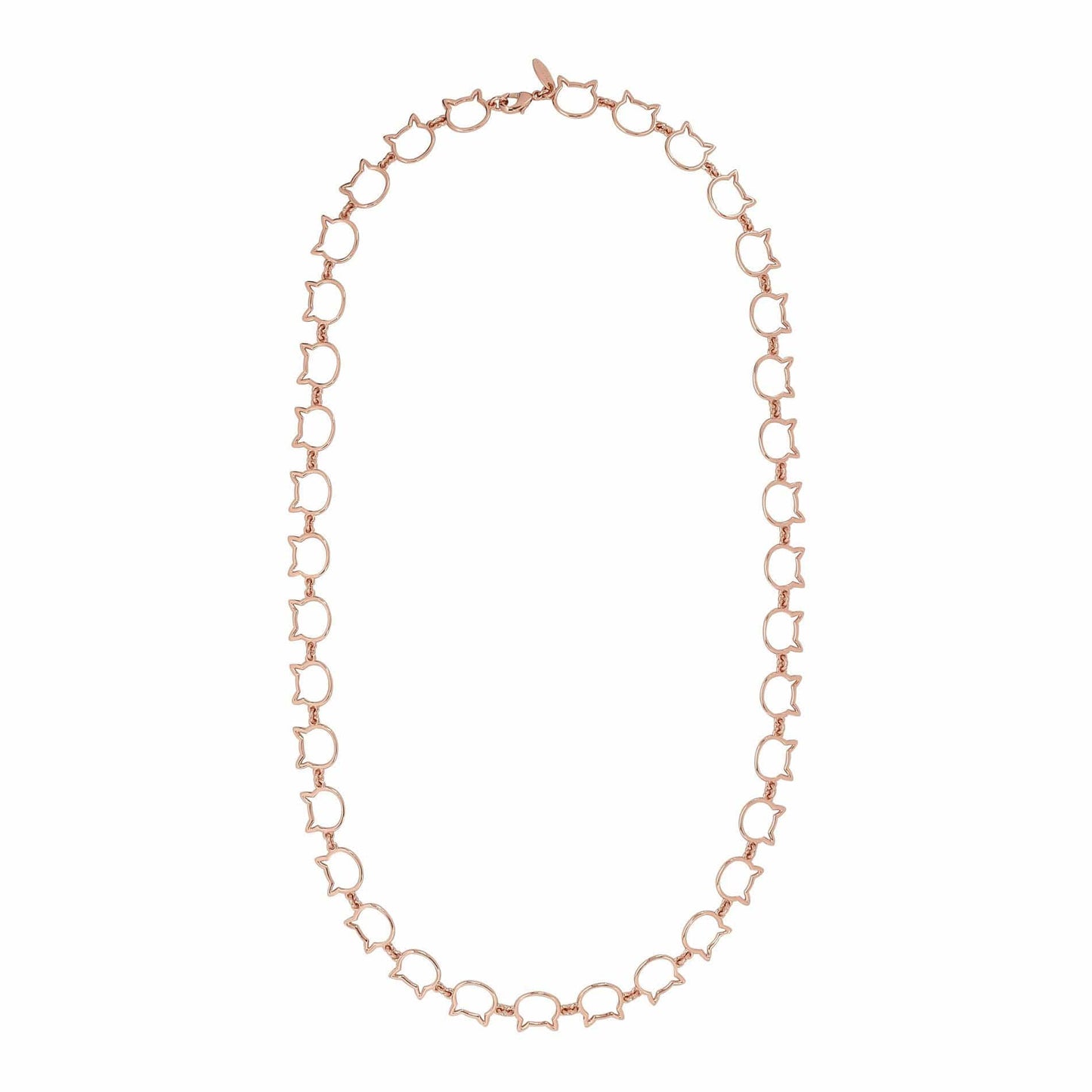 Cat Jewelry | rose gold cat necklace