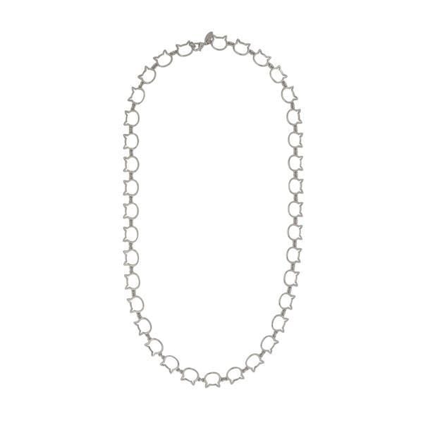 Cat Jewelry | silver cat necklace