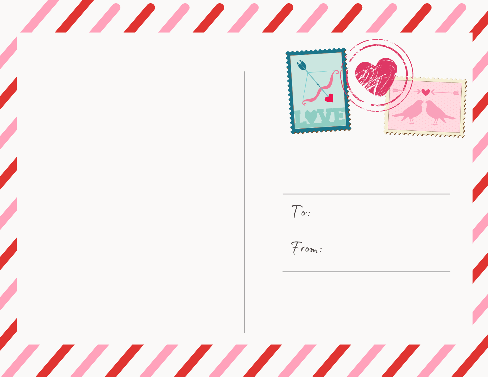 Cat Valentine Postcard